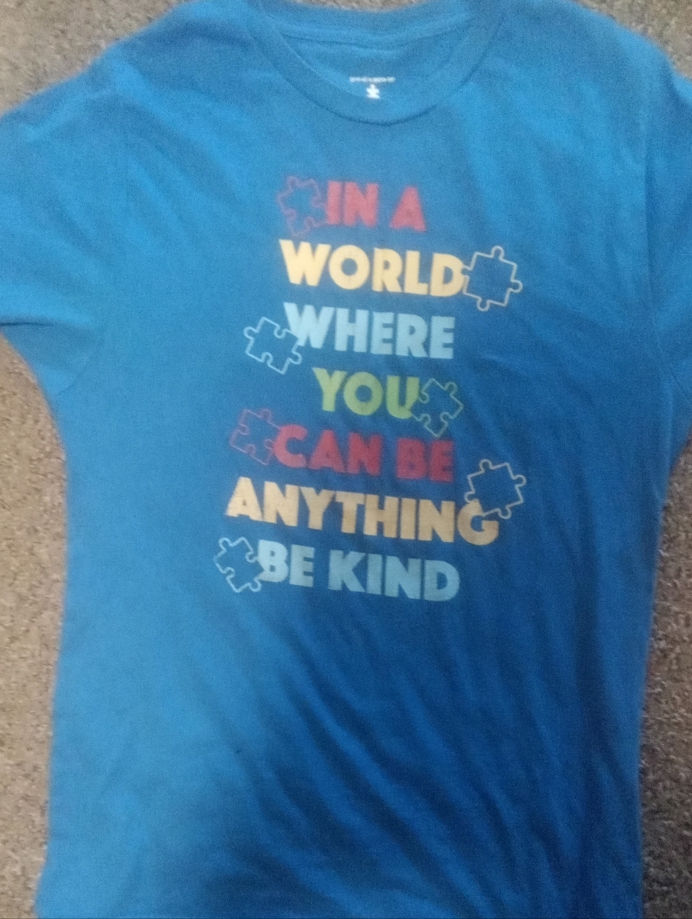 AUTISM SPEAKS SMALL WOMENS TEE